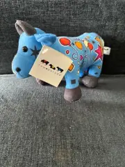 2001 Cow Parade 8" Cow Party Cow #7502 Plush Westland Giftware NWT NEW