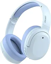 [Edifier] W820NB Plus Active Noise Cancelling Headphones, Wireless Over-ear Earphones with Hi-Res Sound, 49H Playtime, Bluetooth Headsets with Comfortable Fit, Preset EQ Selection via App, Blue
