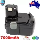 BCL1860 7000mAh Battery For Hitachi 18V Li-ion Fit for BCL1815 EBM1830 BCL1830