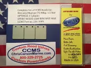 CCMS Mercury/Mariner Sport Reed Valve 75-125hp1.5 liter 3cyl OPTIMAX PN.236-3OPS