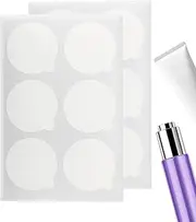 Eyelash Glue Stickers - Sticker Pads Comfortable False Eyelash Glue | 2 Sizes Eyelash Glue Pads, Eyelash Extension Accessories for Beauticians, Homes, Salons, Beginners