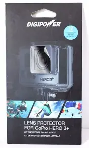 NEW Digipower Lp-gph3+ Lens Protector With 12 Clear Screens For GoPro Hero3+