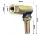 3/8"-24 UNF MTD Lawn Tractor Ride On Mower Steering Ball Head Joint Ball Joint