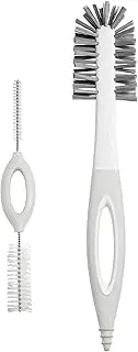 Boon Trip Bottle Brushes (2pcs) - Gray/White