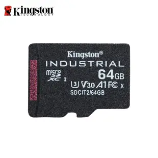 金士頓 INDUSTRIAL 64G micro SDXC C10 A1 U3 V30 工業用 高耐用 記憶卡 廠商直送