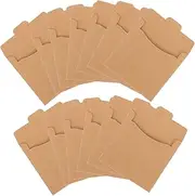 HOMOBABE 50Pcs Paper CD Sleeves Durable CD DVD Storage Envelopes Space Saving Design for Easy Access Discs Scratches for Organizing DVDs