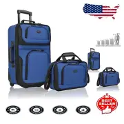 Rio Expandable 20" Carry-On Suitcase - Stylish Lightweight Travel Luggage Set