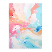 Abstract Painting Colorful Canvas Print