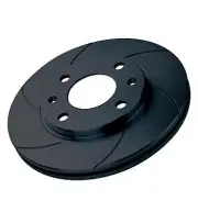 Black Diamond 6 GRV Front Discs for Citroen Dispatch 1.9D with 257mm Discs 95>07
