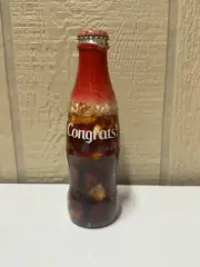 Coca Cola Bottle Congrats ! Wrapped Bottle