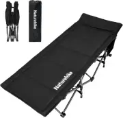 Naturehike Folding Cot Bed, Comfortable with Thicken Cotton Inside, Portable ...