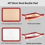 2-piece set (Red Edge Yellow Background + Red Edge White Background) Non-stick Silicone Baking Mat for Oven & Microwave | Reusable, Thickened Fiber Baking Pad for Macarons, Cookies, Bread, Roasting Chicken, and More