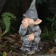 Naughty Garden Gnome Statues Pooping