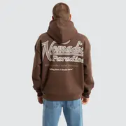 [Nomadic Paradise] Oceania Oversized Hoodie Chocolate Brown