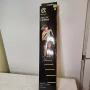 Champion Agility Ladder Durable Construction 15 foot long and a Carrying Bag h6