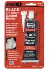 Silicone Sealant Abro Black Glue Rtv Gasket Maker Soft Operating 260° C 85g