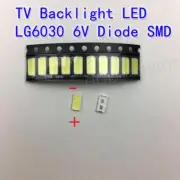 Repair LG TV Backlight LED 6030 6V Samsung Vizio RCA Lamp Beads Strip 10PCS