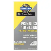 Garden of Life, Probiotics, Extra Strength, 30 Vegetarian Capsules