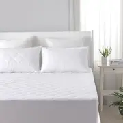Dreamaker Quilted Cotton Cover Mattress Protector (Single, Double, Queen, King, King Single, Super King, Long Single)