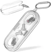 for Nothing Ear (Open) Case Cover, Transparent and Protective TPU Case Compatible for Nothing Ear (Open) Charging Headphones with Keychain (Clear)