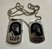 Tell ‘Em Steve Dave Army Ant USB Dog Tags W/Bonus Pods NWOT TESD Quinn Walt Bry