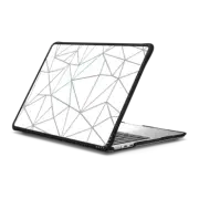 MacBook Air 13-inch (M2 - M4) Impact Case Ab Out Grey on White