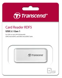 在飛比找誠品線上優惠-Transcend 創見 RDF5 高速USB 3.1 SD