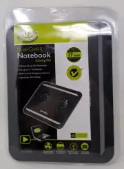 GEAR HEAD CF3300BLK USB DUAL-COOL II NOTEBOOK COOLING PAD, UP TO 17" - NEW!