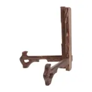 Redwood Display Stand Photo Stands for Table Frame Decorative Plate