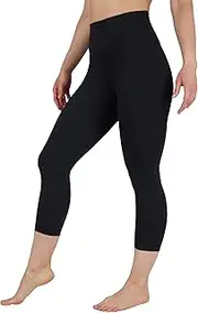 [Yogalicious] High Waist Ultra Soft Lightweight Capris - High Rise Yoga Pants