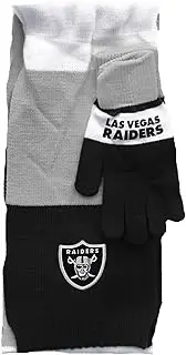 Littlearth Pick Your NFL Team Tri-Color Scarf and Glove Gift Set