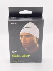 Nike Dri-Fit Pro 4.0 Men's Skull Wrap White/Black 1 Size Fits All New In Box