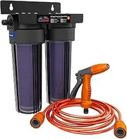 Clearly MaD Deionized Spot-Free Car Wash Rinse Plus System Unit, Spotless Water Deionizer for Car Washing, RV, and Motorcycle