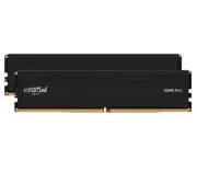 Crucial Pro 48GB (1x48GB) DDR5 UDIMM 5600MHz CL46 Black Heat Spreader Support...