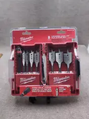 Milwaukee High Speed Wood Spade Bit Set (8-Piece)