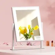 Embellir Makeup Mirror 25x30cm Hollywood Vanity with LED Light Rotation White