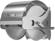 ZHZXBDGQ Stainless Steel Wall Mounted Floor Decorative Hose Reel, Portable Garden Hoses Holder Storage Durable for Gardening Watering Flowersyard Lawn Farm Patio