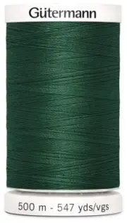 Gutermann 501-788 Sew-All Thread 547yd-Dark Green
