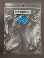 CUSTOM HAND TIED BLACKFISH SNAFU RIGS WITH 50LB LEADER & GAMAKATSU HOOKS
