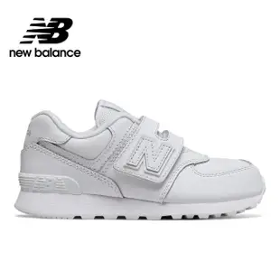 【NEW BALANCE】復古休閒鞋/運動鞋/童鞋_男童/女童_白色_YV574ERM-W楦