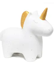 Lalia Home Porcelain Unicorn Shaped Table Lamp