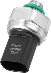 A/C Pressure Sensor Compatible with Mini for Cooper 2002-2016 OEM：64539323658 64536909257 A/C Condition Pressure Sensor Air Conditioner Pressure Switch Sensor