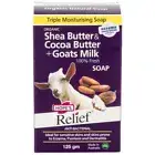 Hope's Relief Shea Butter & Cocoa Butter + Goats Milk Soap 125g Hopes Relief