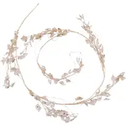 LVD Beaded Garland Leaf Artificial/Faux Hanging Ornament Home Decor 120cm