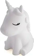 Lil' Dreamers Unicorn Soft Touch Wireless LED Light with Rechargeable Battery Touch lamp