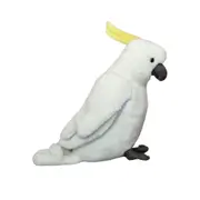 Bocchetta Plush Toys Hector White Cockatoo Australian Native Bird 23cm