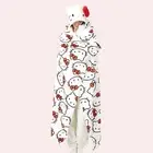 Forever 21 X Hello Kitty Collab Hello Kitty Hooded Blanket