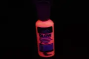 Tulip 1.25oz Pink Glow in the Dark Fabric Paint