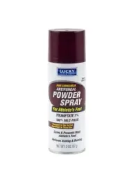 Lucky Super Soft Antifugal Powder Spray For Athlete's Foot, 2 oz.