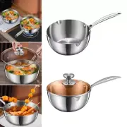 304Stainless Steel Small Pots Multipurpose Cooking Pots Saucepan Small Soup Pots